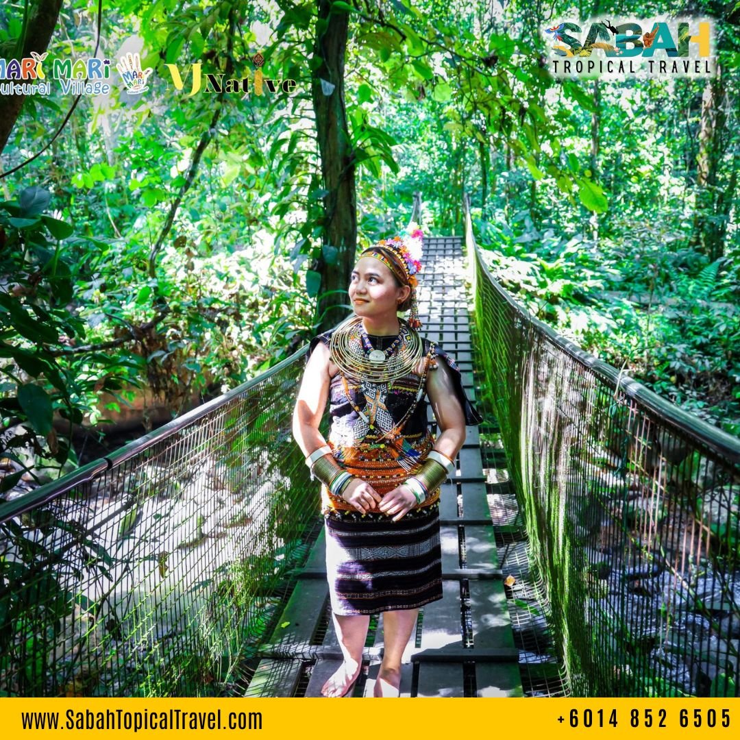 50 SABAH TROPCAL TRAVEL KOTA KINABALU mari mari cultural village